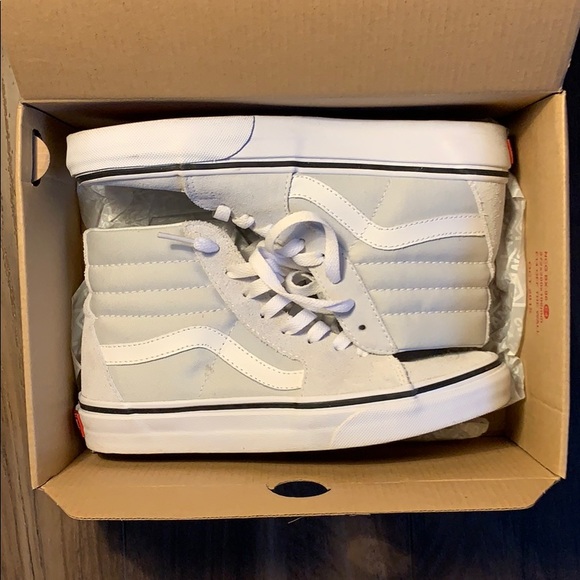 WOMEN’s SK8-HI ICE FLOW/TRUE WHITE VANS - Picture 7 of 7